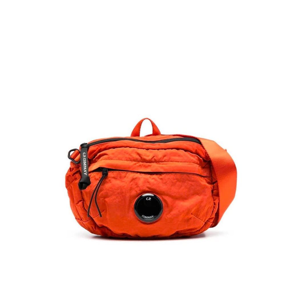 Nylon B Orange Crossbody Bag