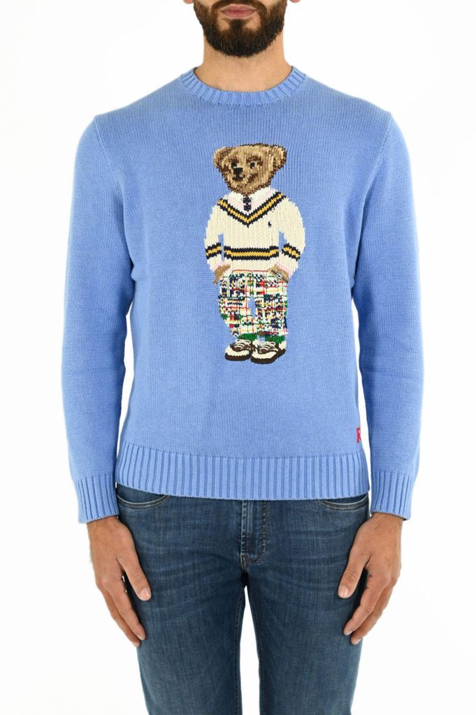 Polo Bear Intarsia Sweater