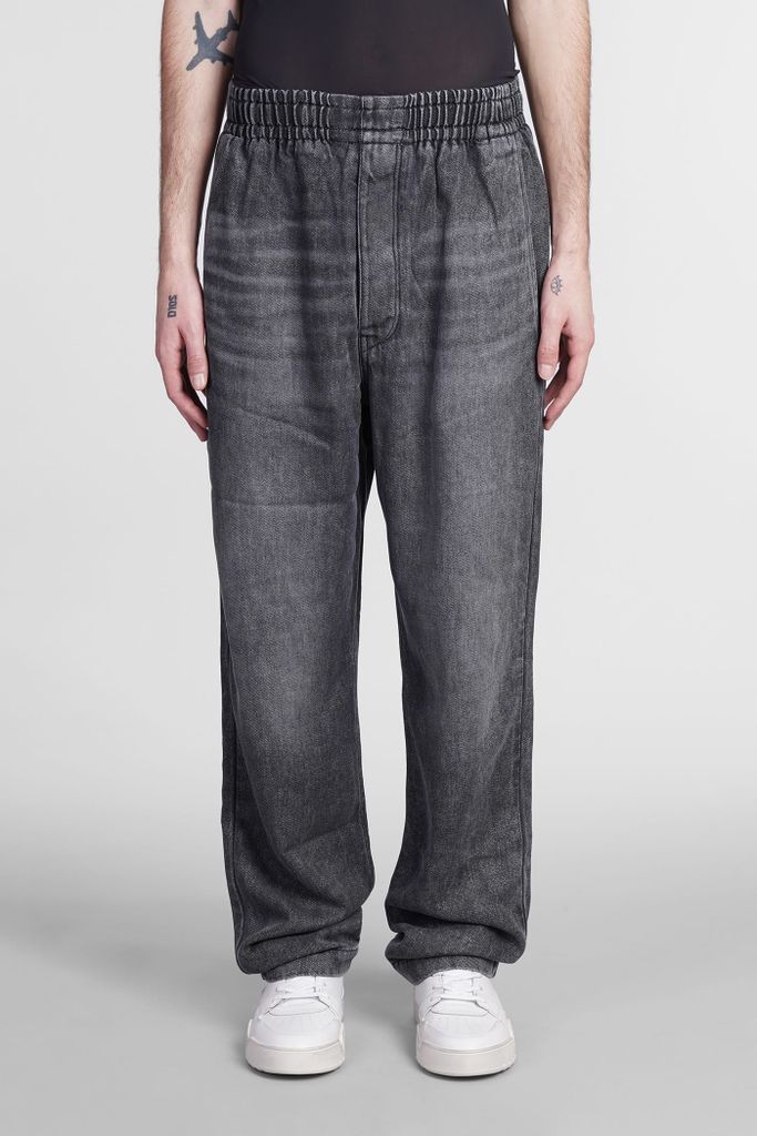 Timeo Jeans In Grey Cotton