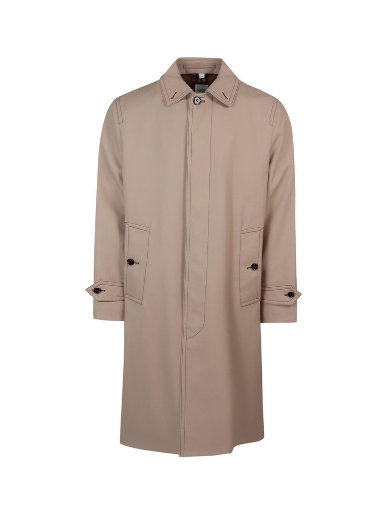 Contrast Stitched Aldeford Trench Coat