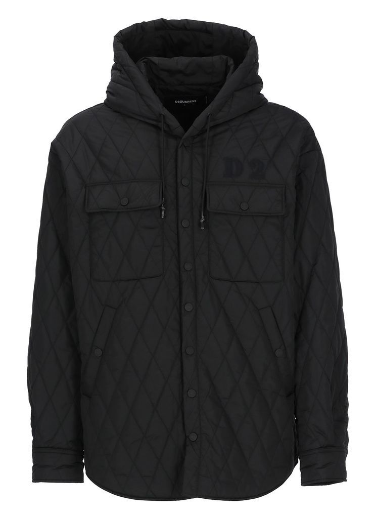 Logoed Quilted Jacket