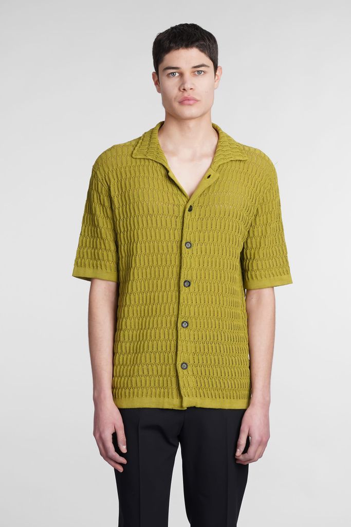 Shirt In Green Cotton