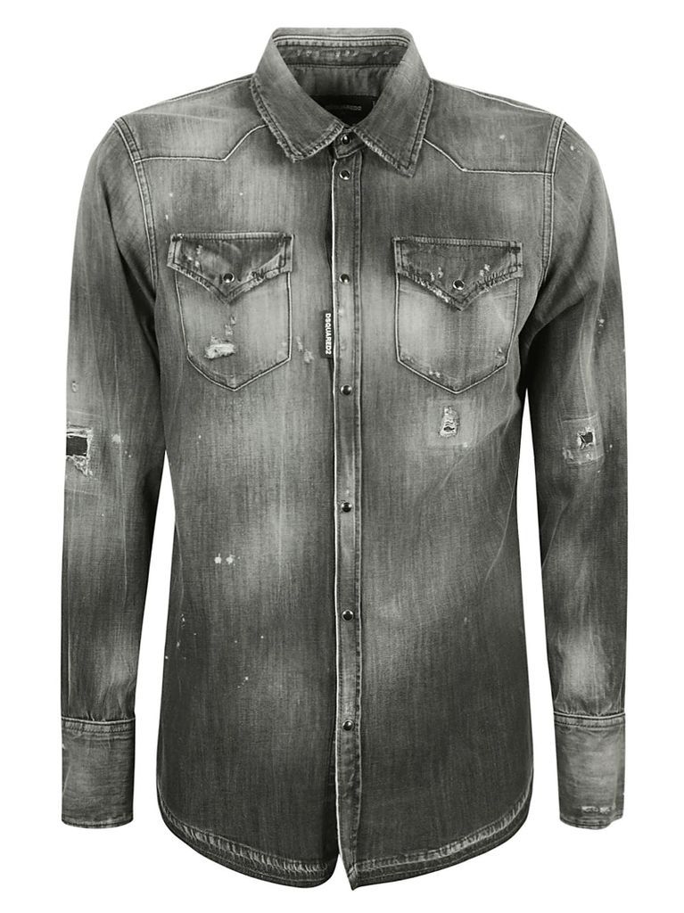 Classic Western Denim Shirt