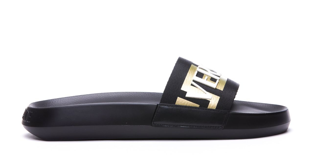 Greca Versace Slide Sandals