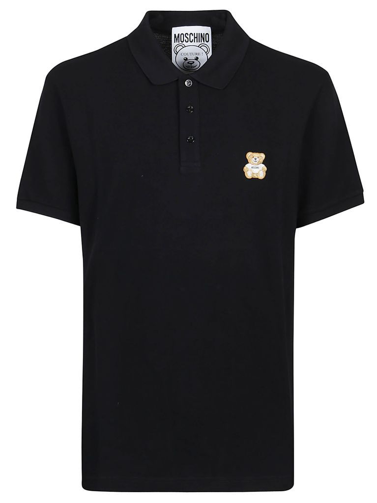 Logo Patch Polo Shirt