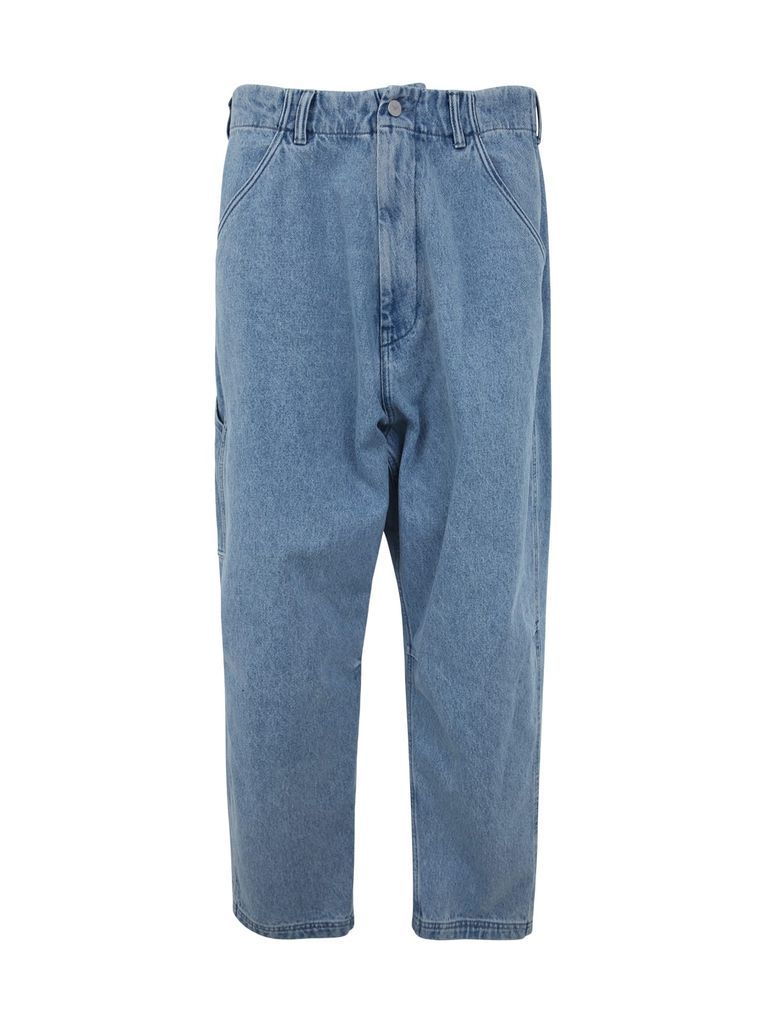 Puffed Jeans With String