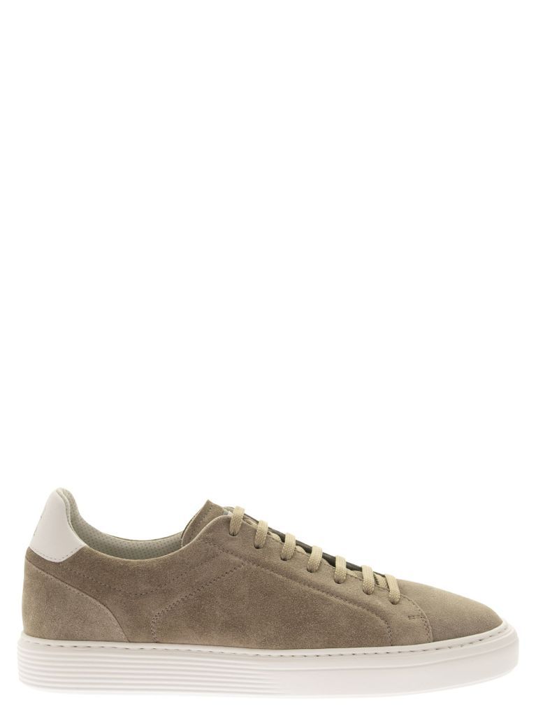 Washed Suede Sneakers