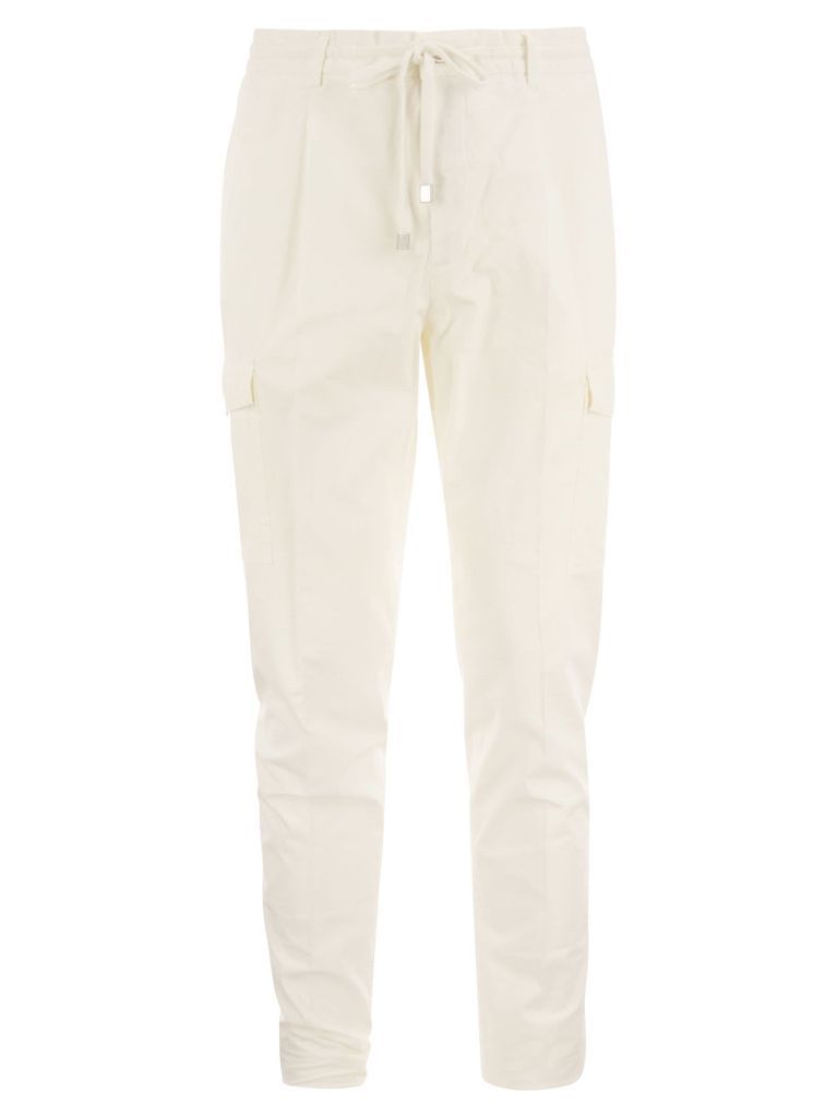 Cargo Trousers With Drawstring