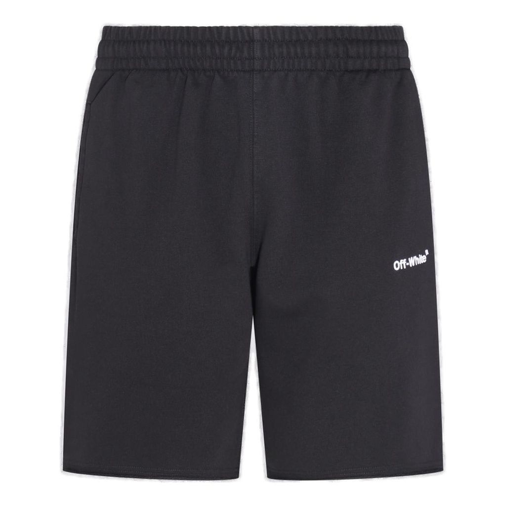 Helvetica Logo Embroidered Track Shorts