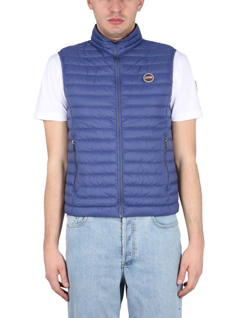 Padded Vest With Logo