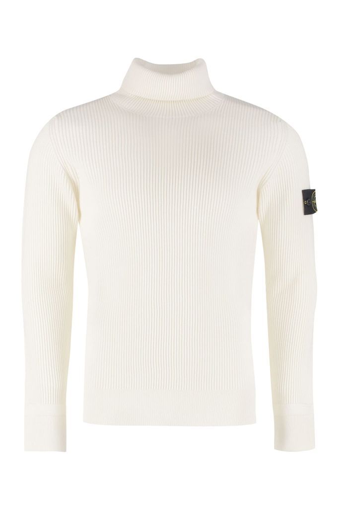Long Sleeve Wool Turtleneck Sweater