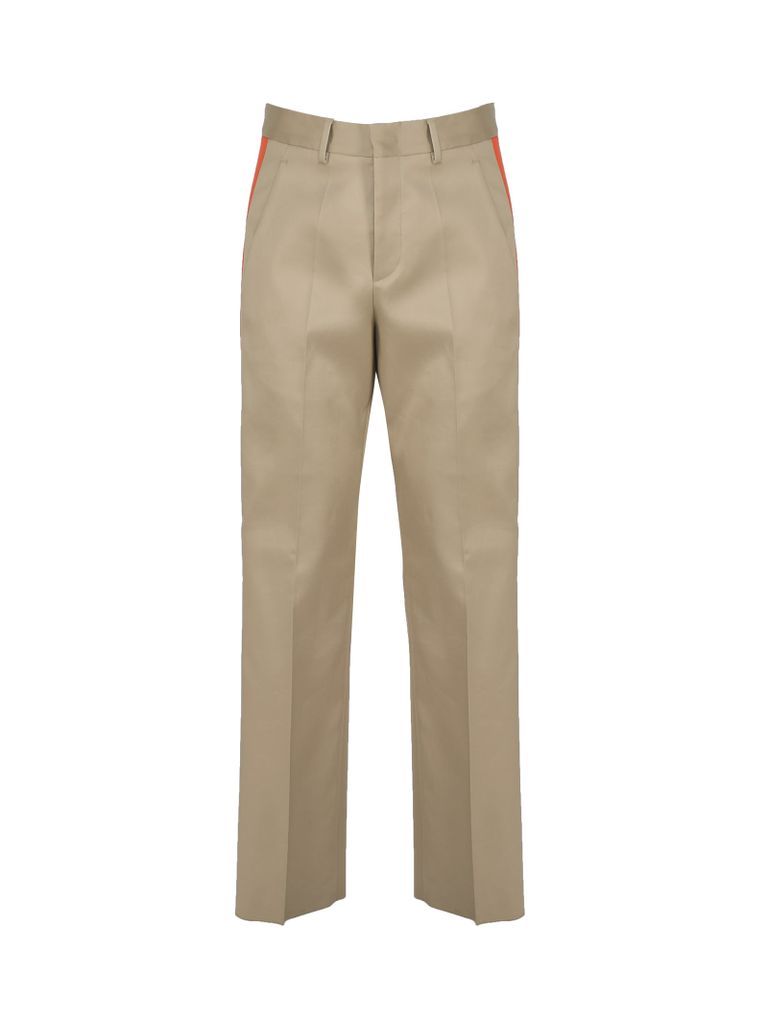 Cotton Side Trousers