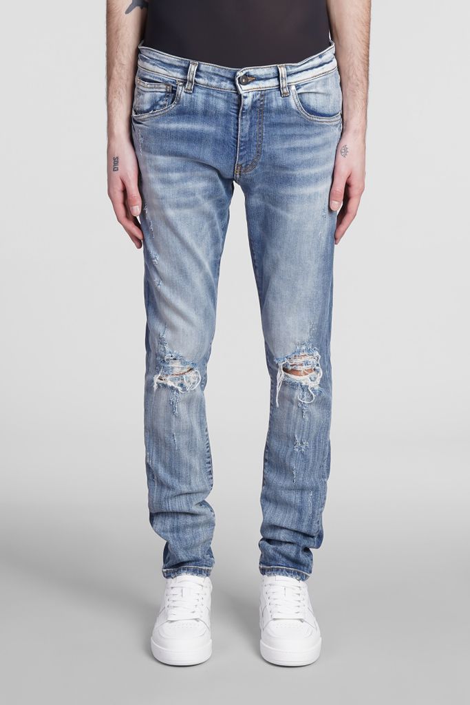 Jeans In Blue Cotton