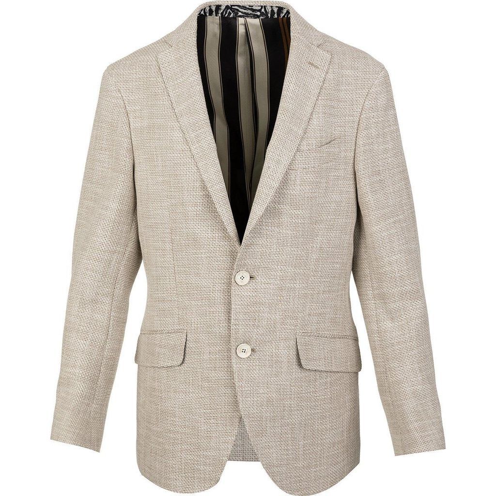 Pique Single Breast Blazer