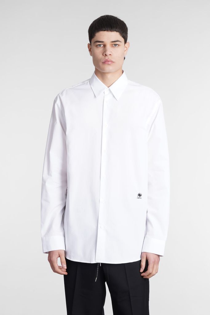 Mark Shirt In White Cotton