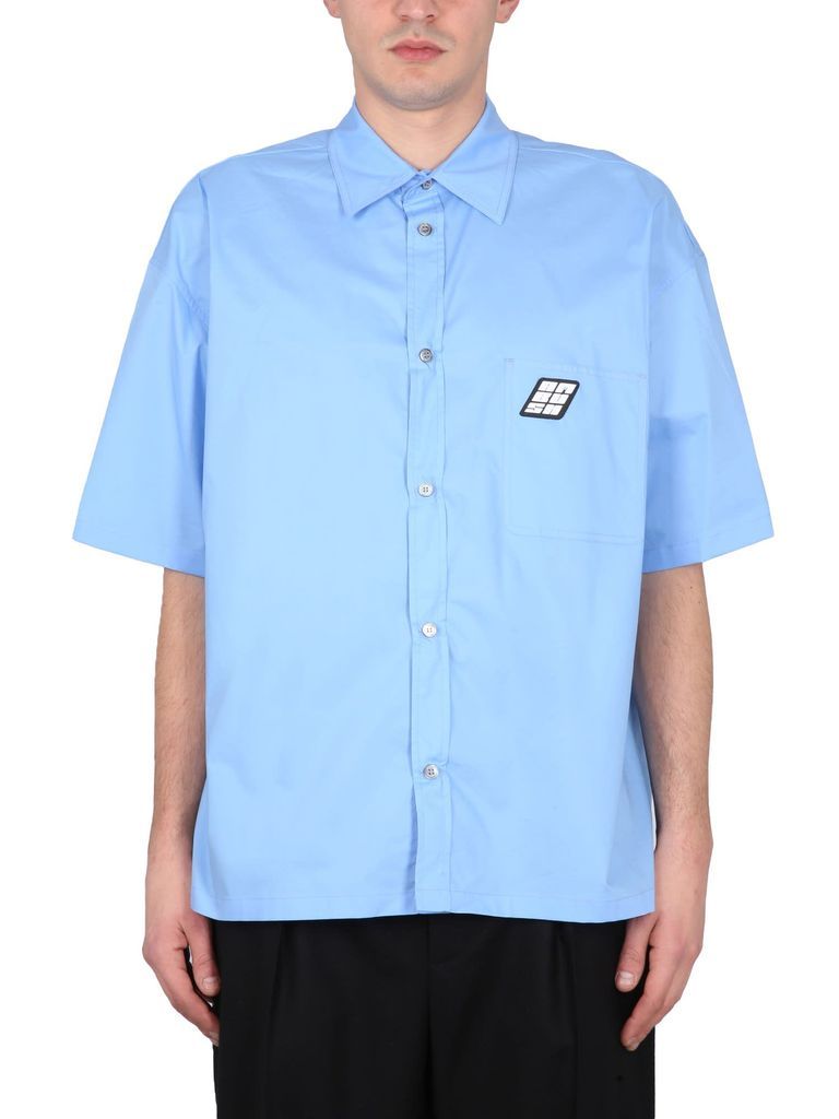 Shirt With Logo Patch