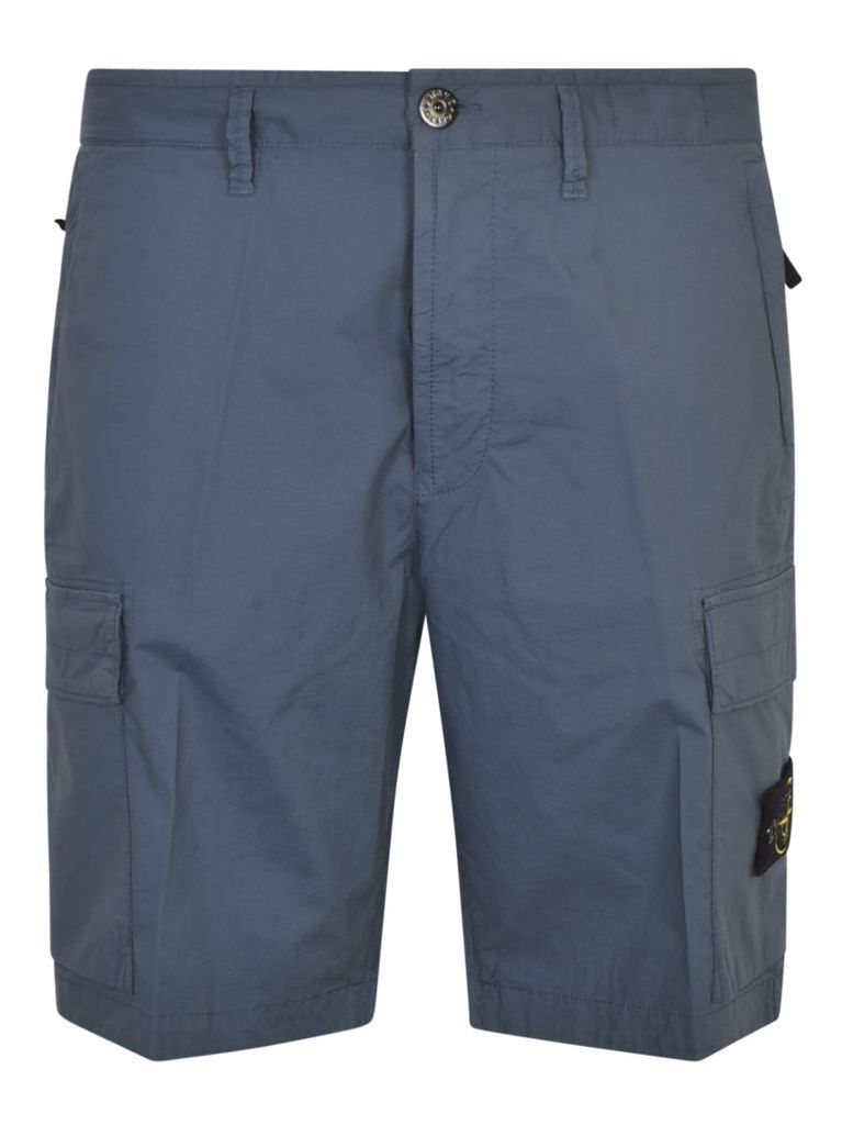 Classic Logo Patched Cargo Shorts