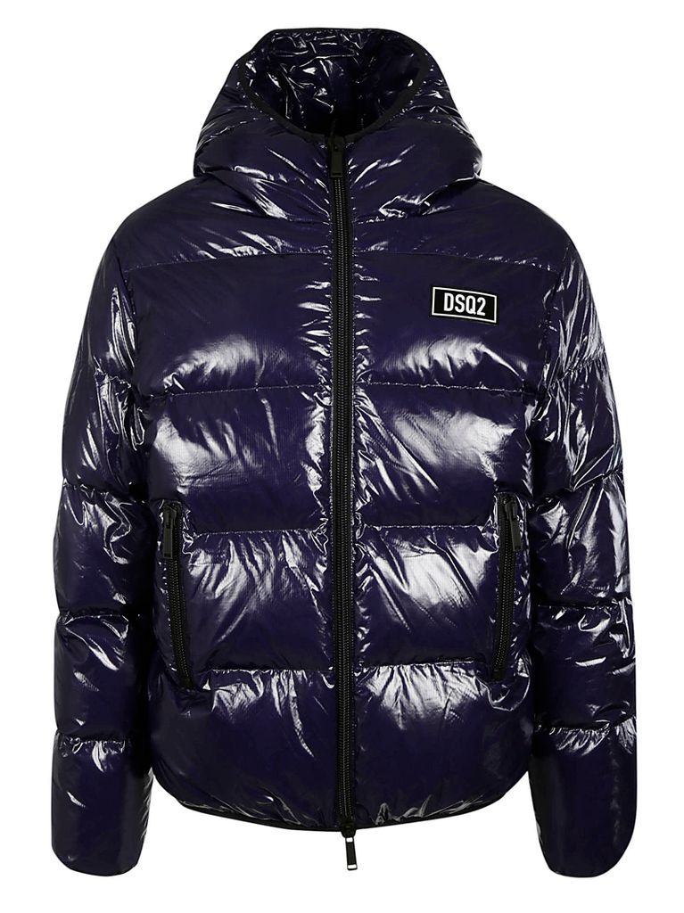 Logo Patched Padded Jacket