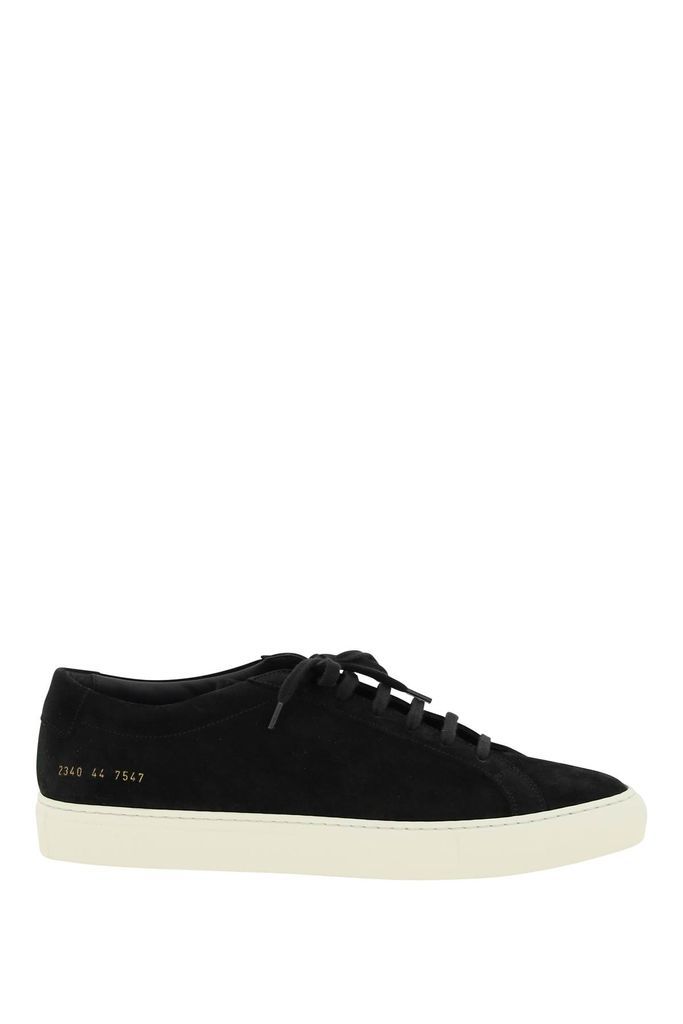 Suede Leather Achilles Low Sneakers