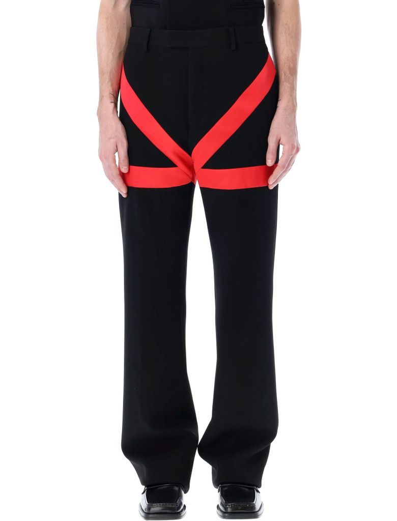 Tailored Pants With Inlays