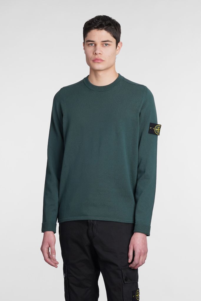 Knitwear In Green Cotton