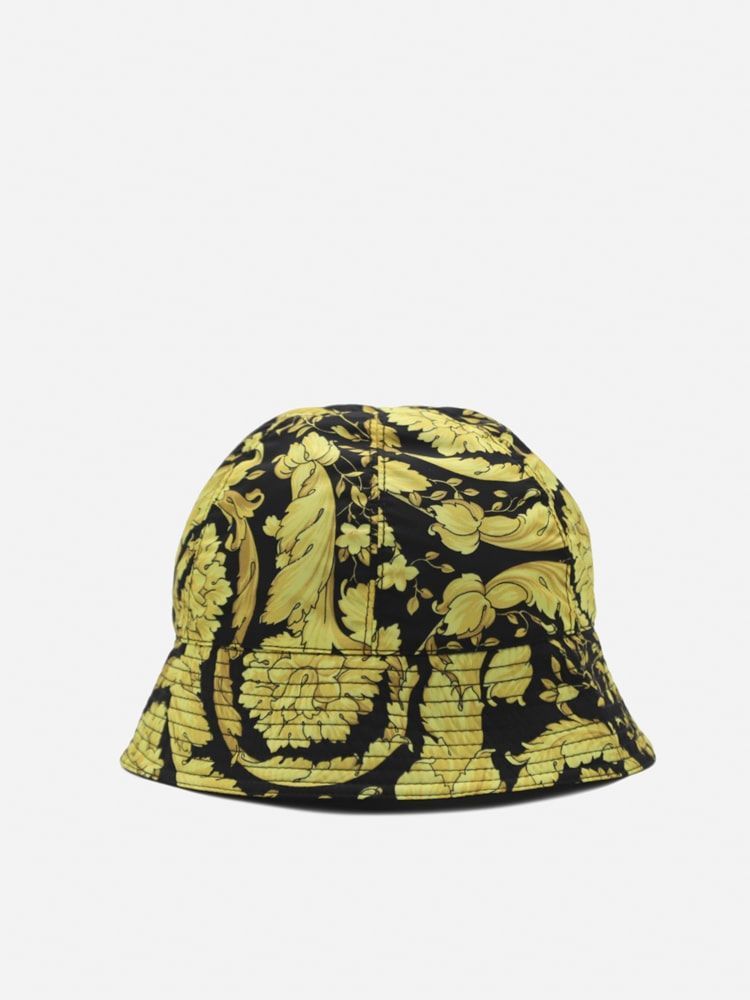Bucket Hat With All-Over Baroque Print