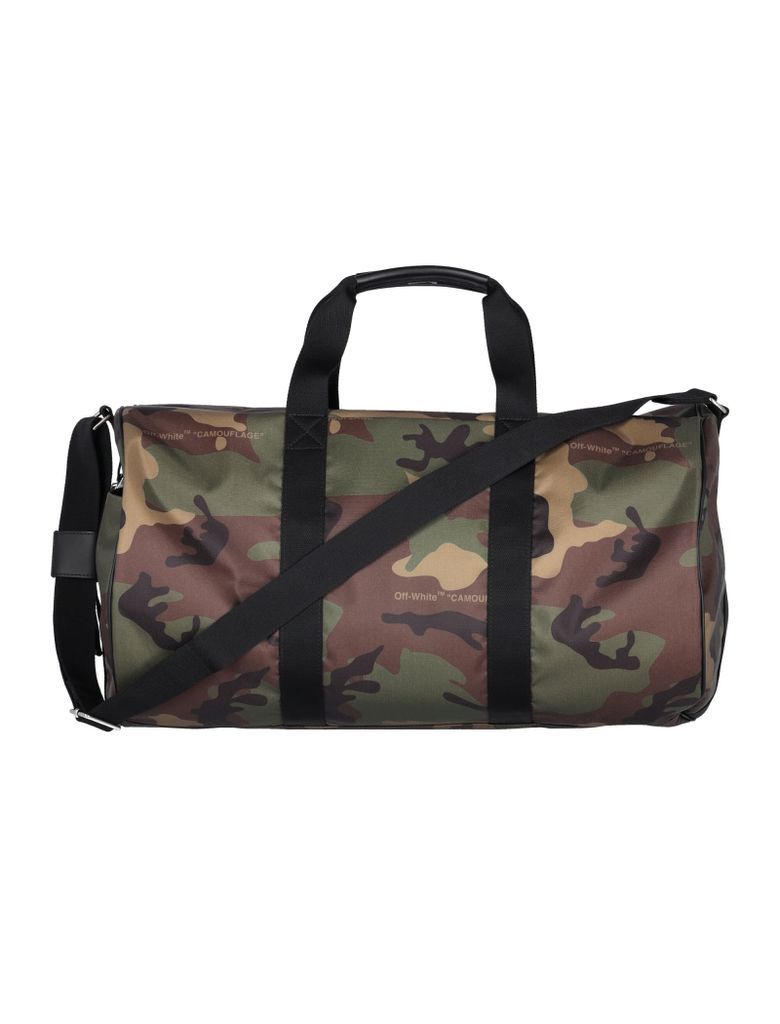 Arrows Camouflage-Print Duffle Bag