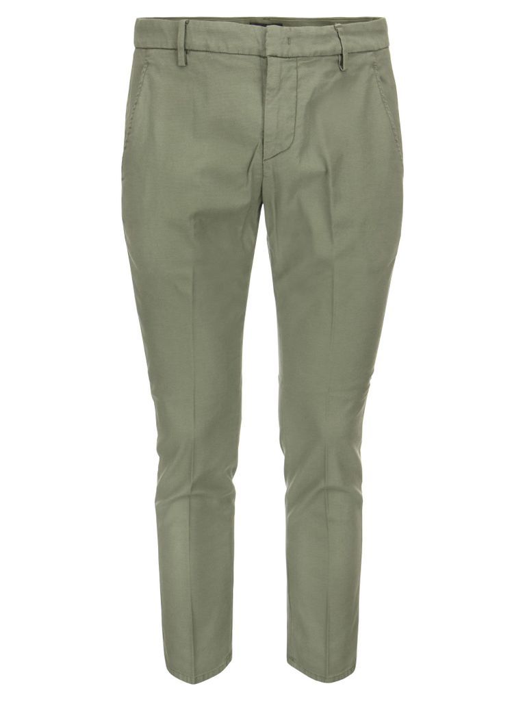 Alfredo - Cotton Slim-Fit Trousers