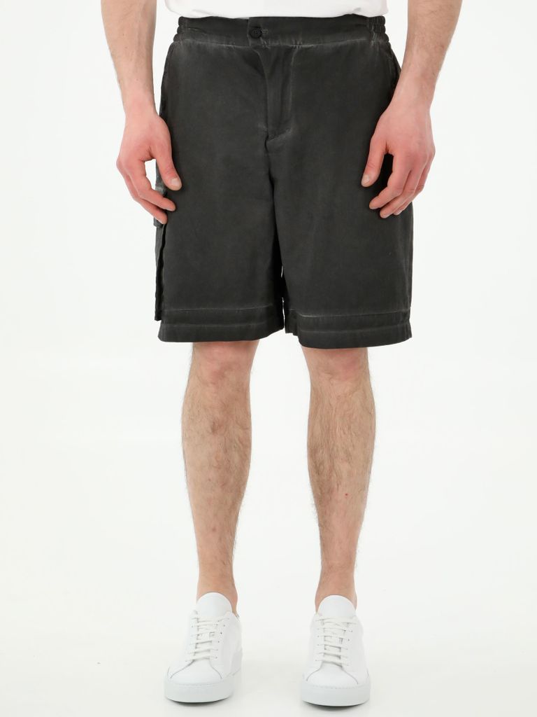 Density Black Bermuda Shorts