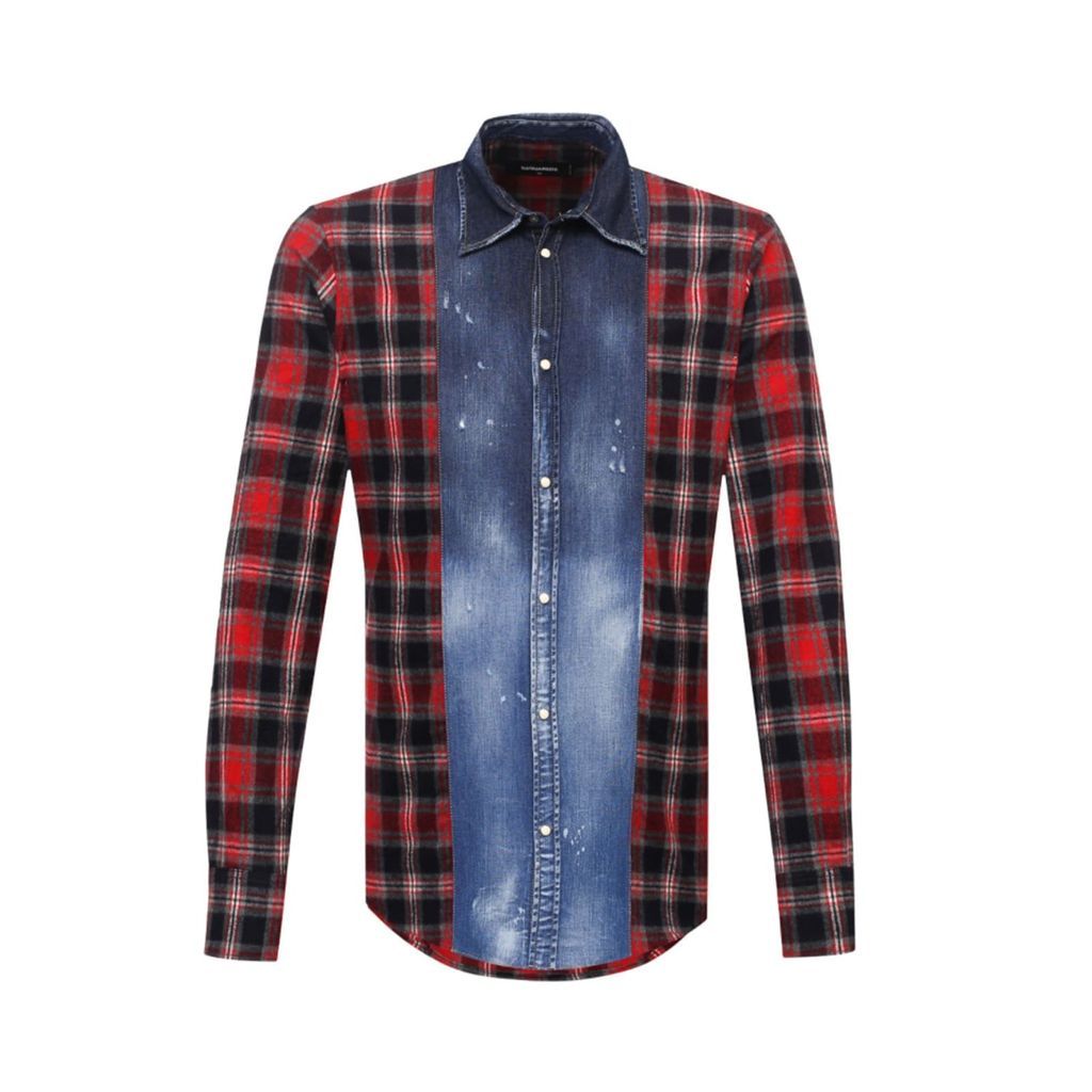 Flannel Cotton Blend Shirt