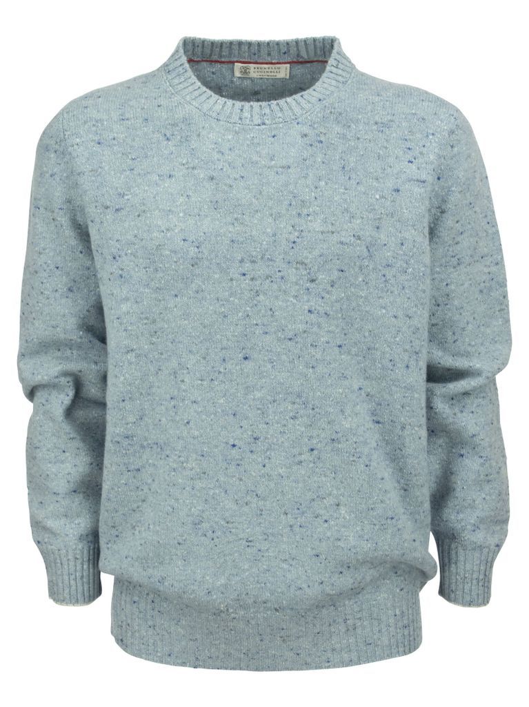Crew-Neck Sweater In Wool And Cashmere Mix