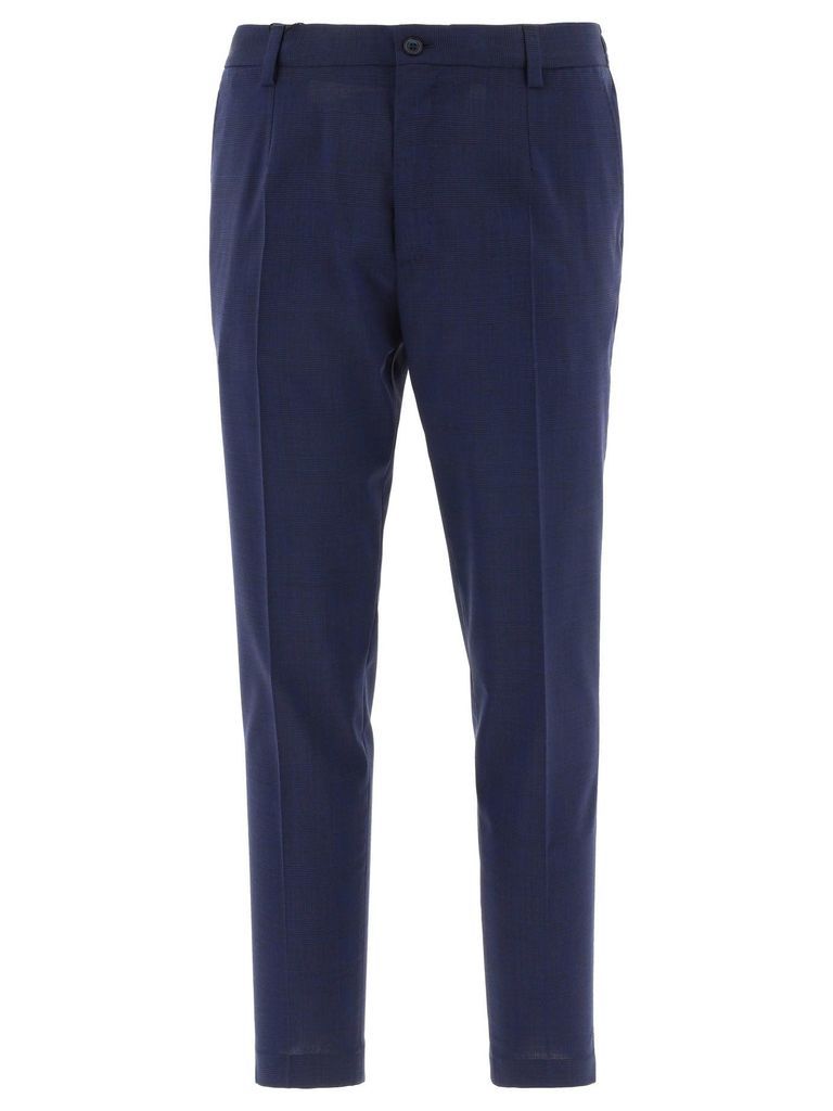 Mid-Rise Tailored Trousers