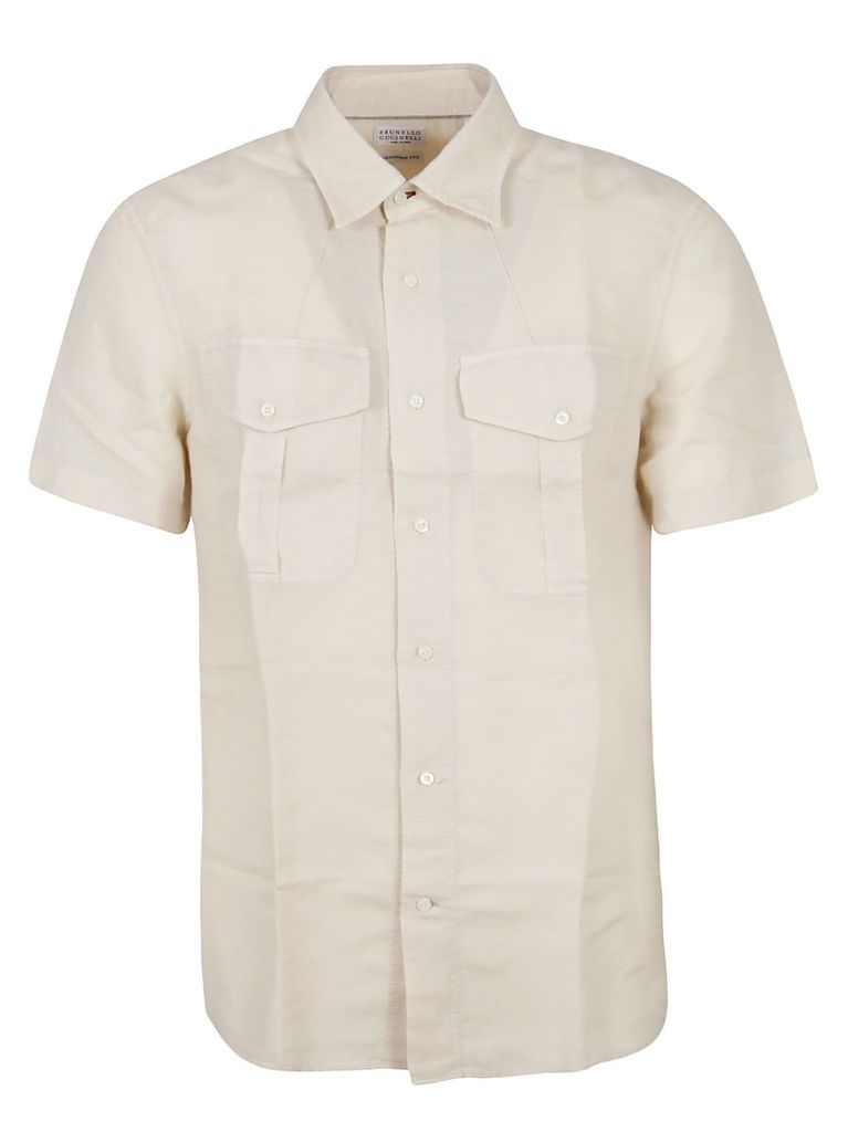 Short-Sleeve Chest Pocket Shirt