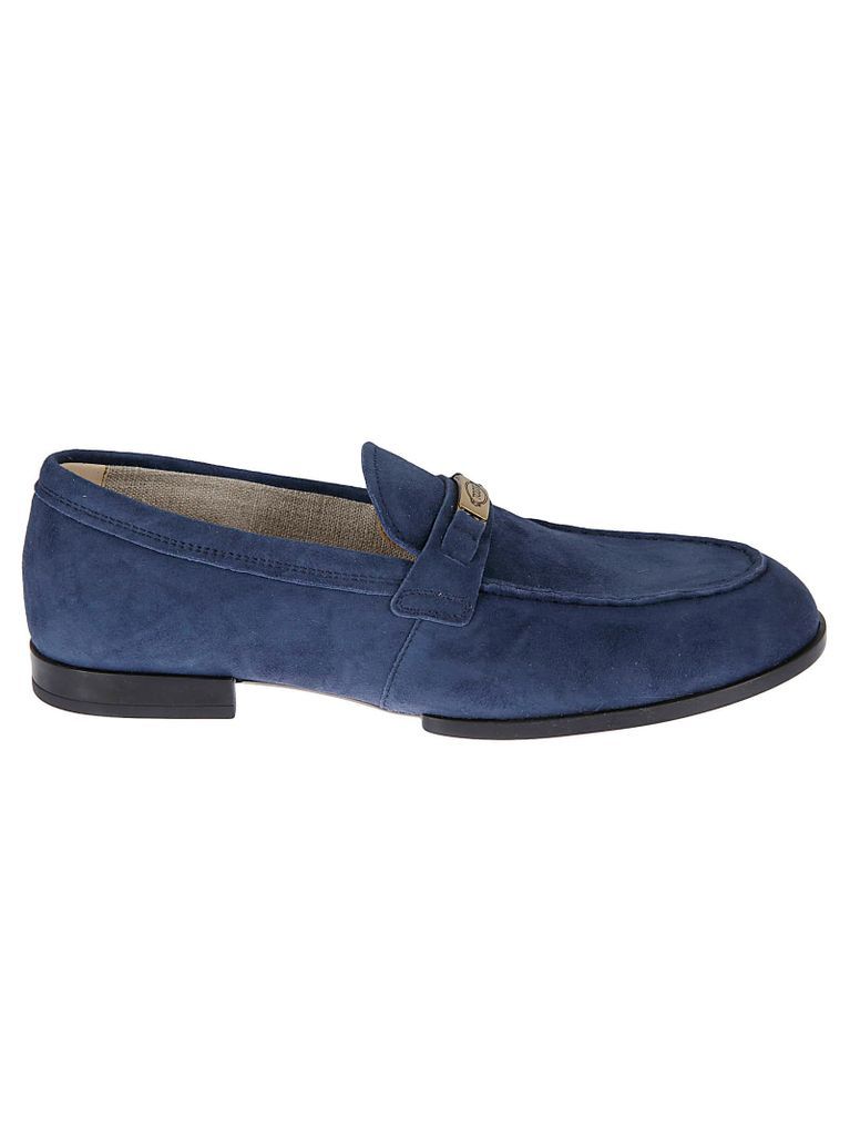 Logo Embossed Loafers Tods