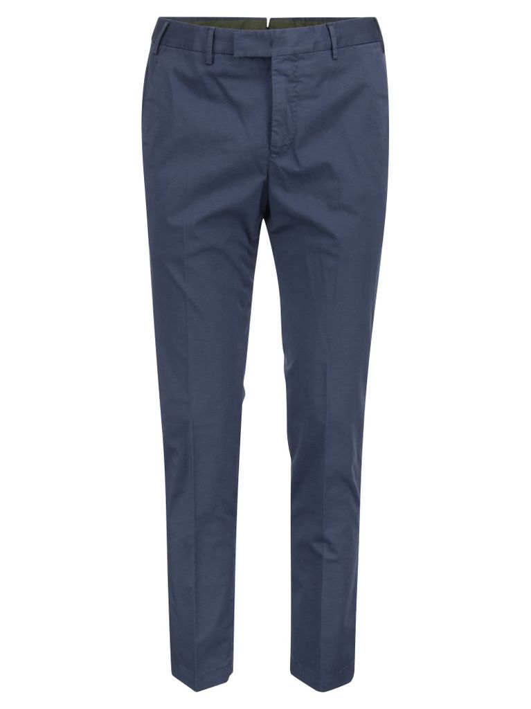 Master - Slim-Fit Cotton Trousers