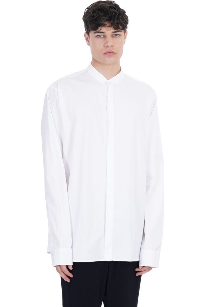 Shirt In White Cotton