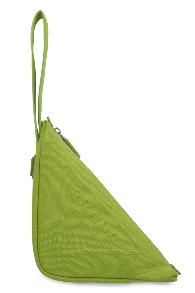 Triangle Canvas Pouch