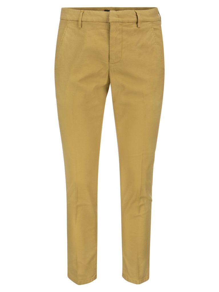 Alfredo - Cotton Slim-Fit Trousers