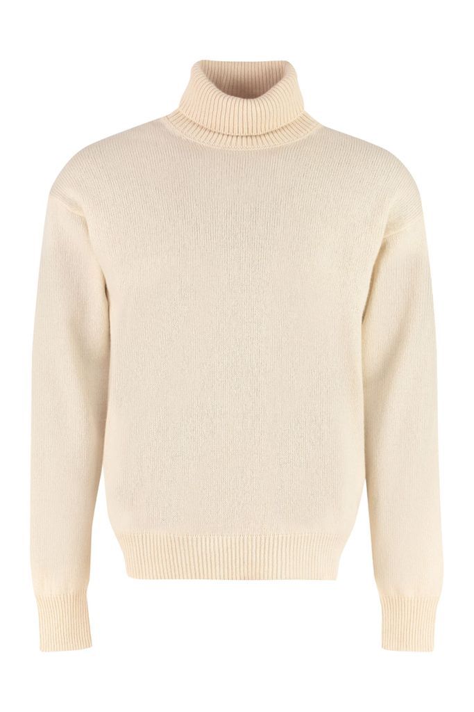 Wool And Cachemire Turtleneck Pullover