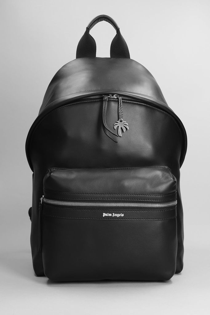 Backpack In Black Leather