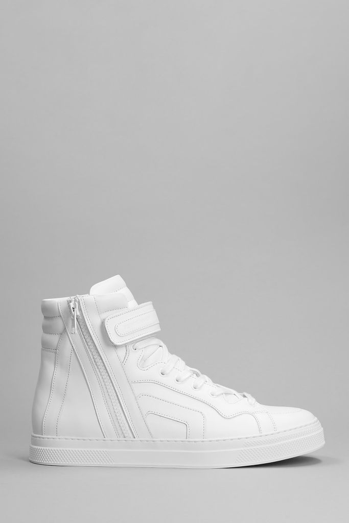 112Z Sneakers In White Leather