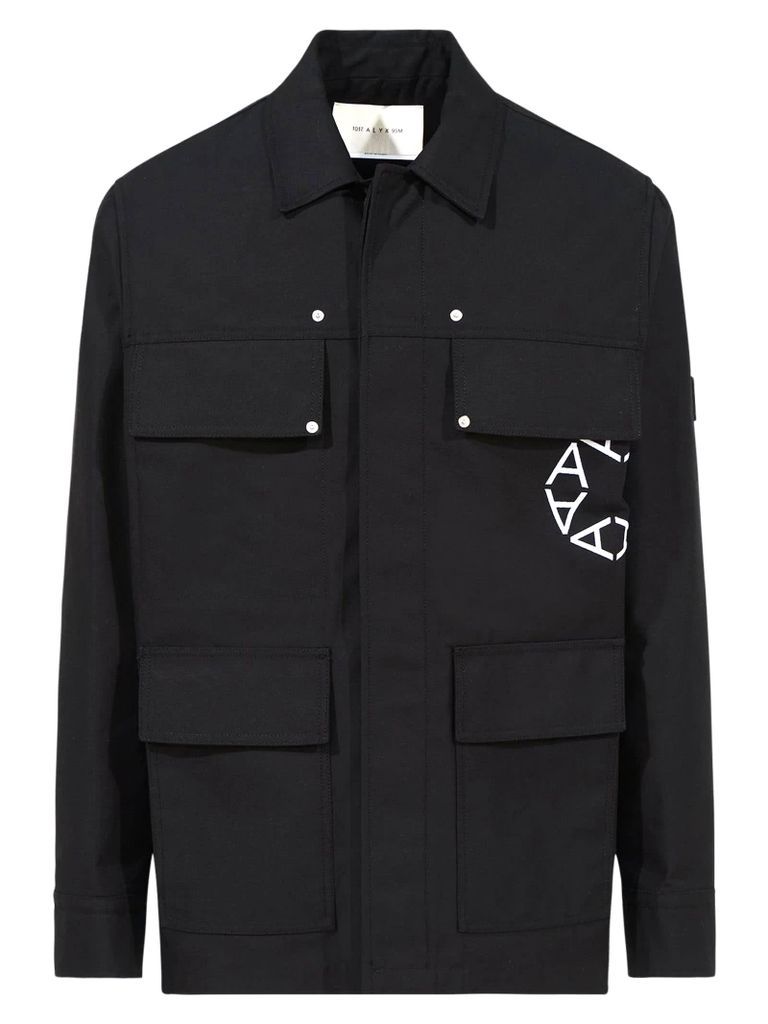 1017 Alyx 9Sm Black Cotton-Blend Jacket