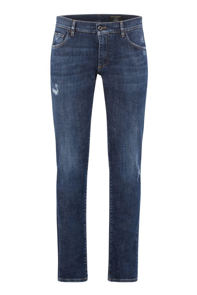5-Pocket Skinny Jeans