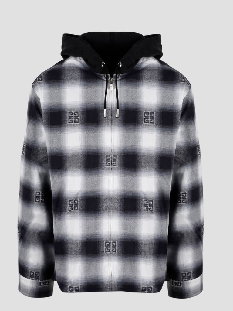 4G Checked Flannel Shirt