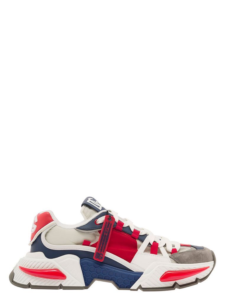 Air Master Multicolor Sneakers In A Mix Of Materials Man