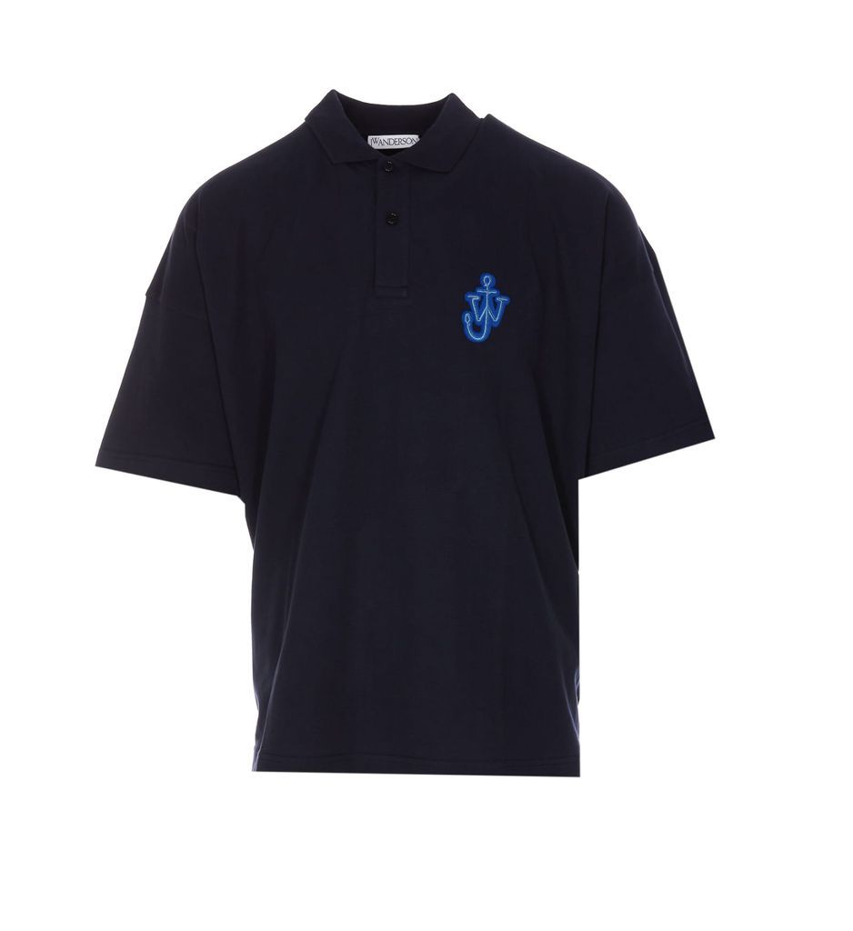 Anchor Patch Polo T-Shirt