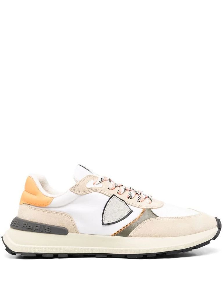 Antibes Running Sneakers - Blanc Orange