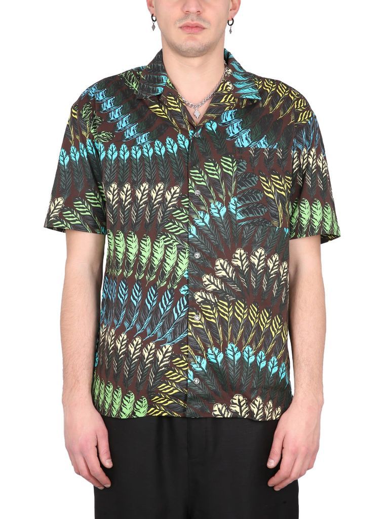 Aop Feathers Hawaii Shirt