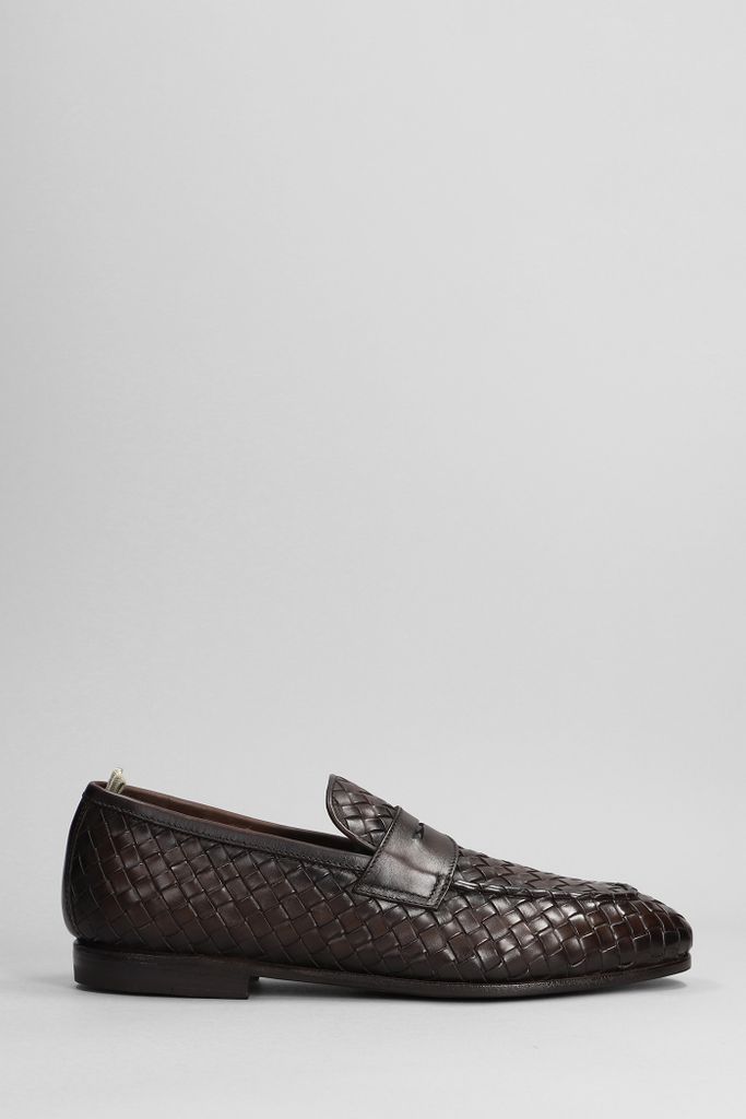 Barona-003 Loafers In Brown Leather