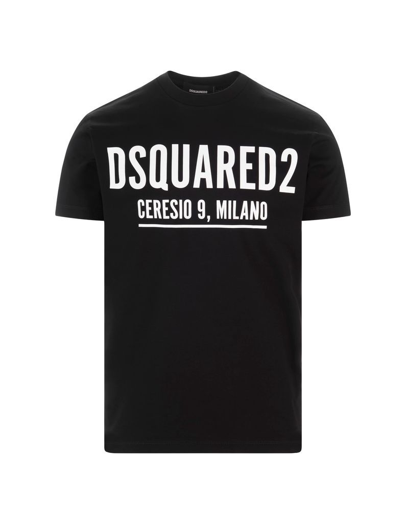 Black Dsquared2 Ceresio 9, Milan T-Shirt